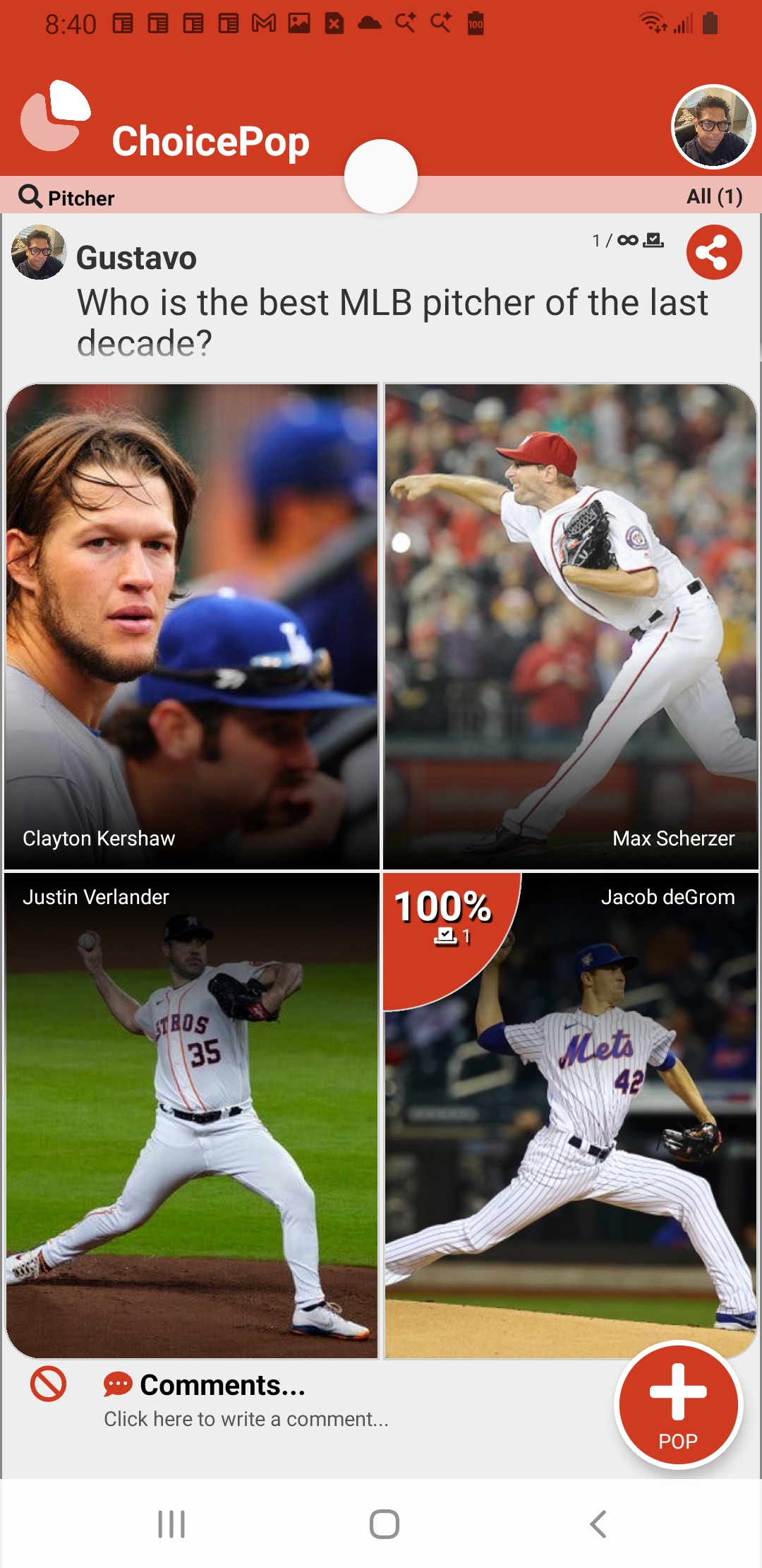 ChoicePOP App Screenshot 2